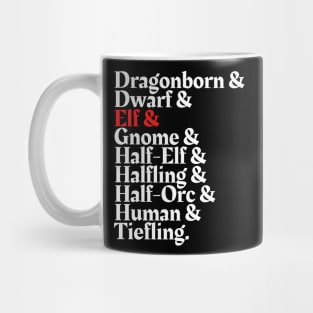 I'm The Elf - D&D All Race Mug